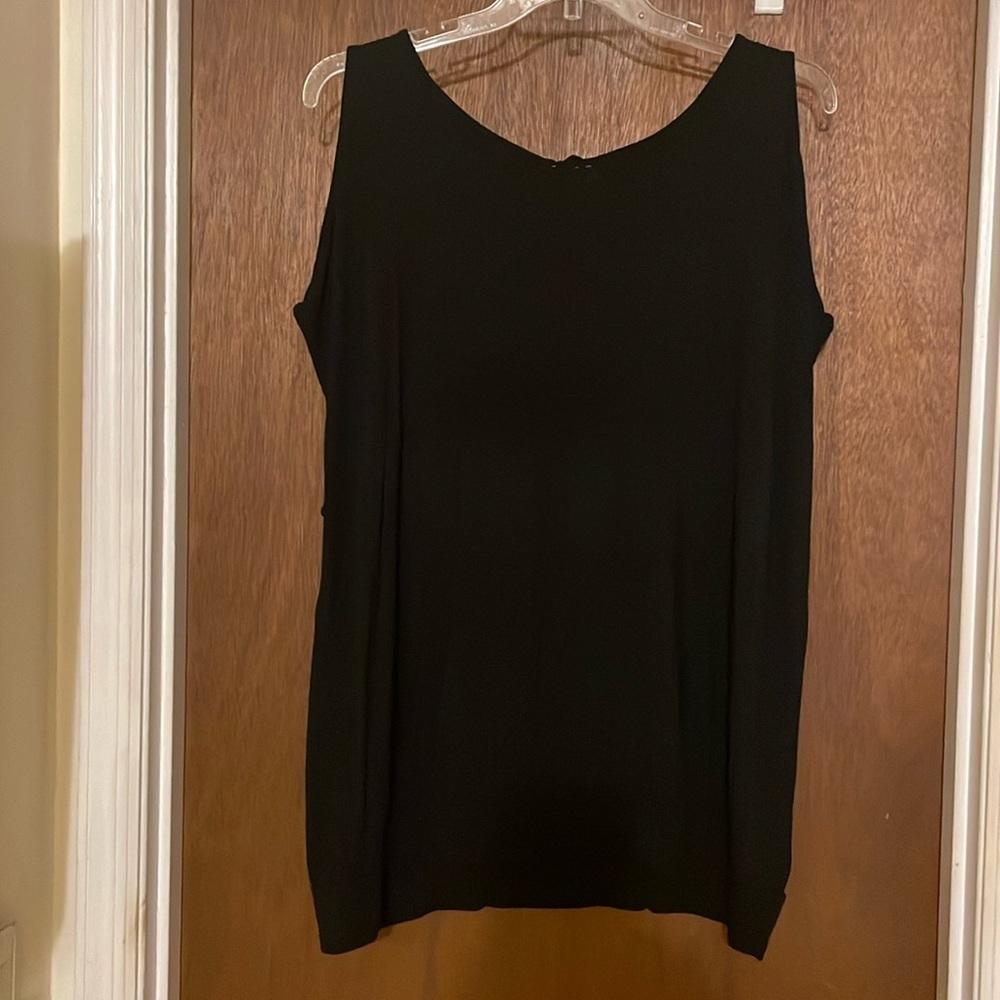 Torrid soft knit cold shoulder tank to sleeveless look​